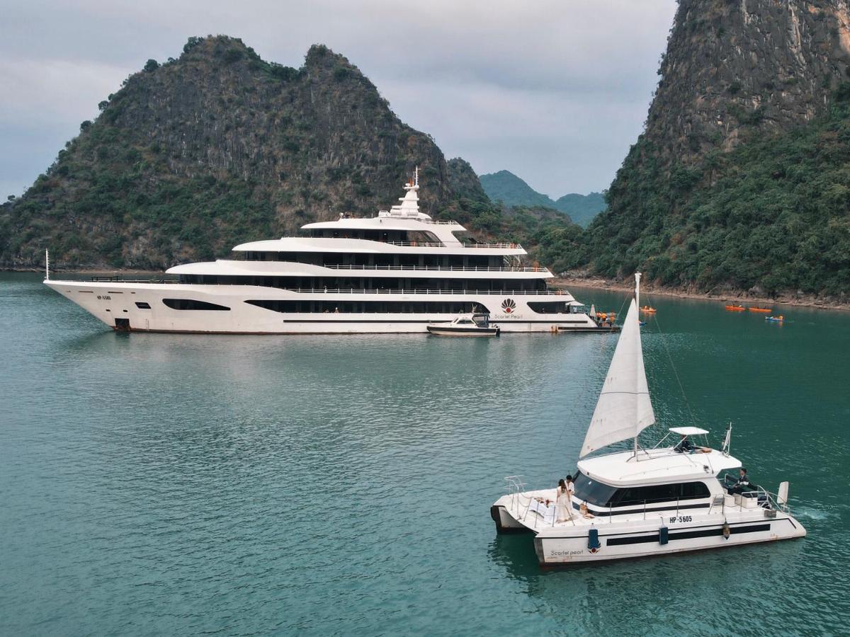 Отель Scarlet Pearl Cruises - Wonder On Lan Ha Bay Халонг Экстерьер фото