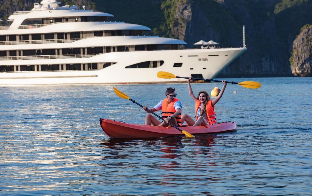 Отель Scarlet Pearl Cruises - Wonder On Lan Ha Bay Халонг Экстерьер фото
